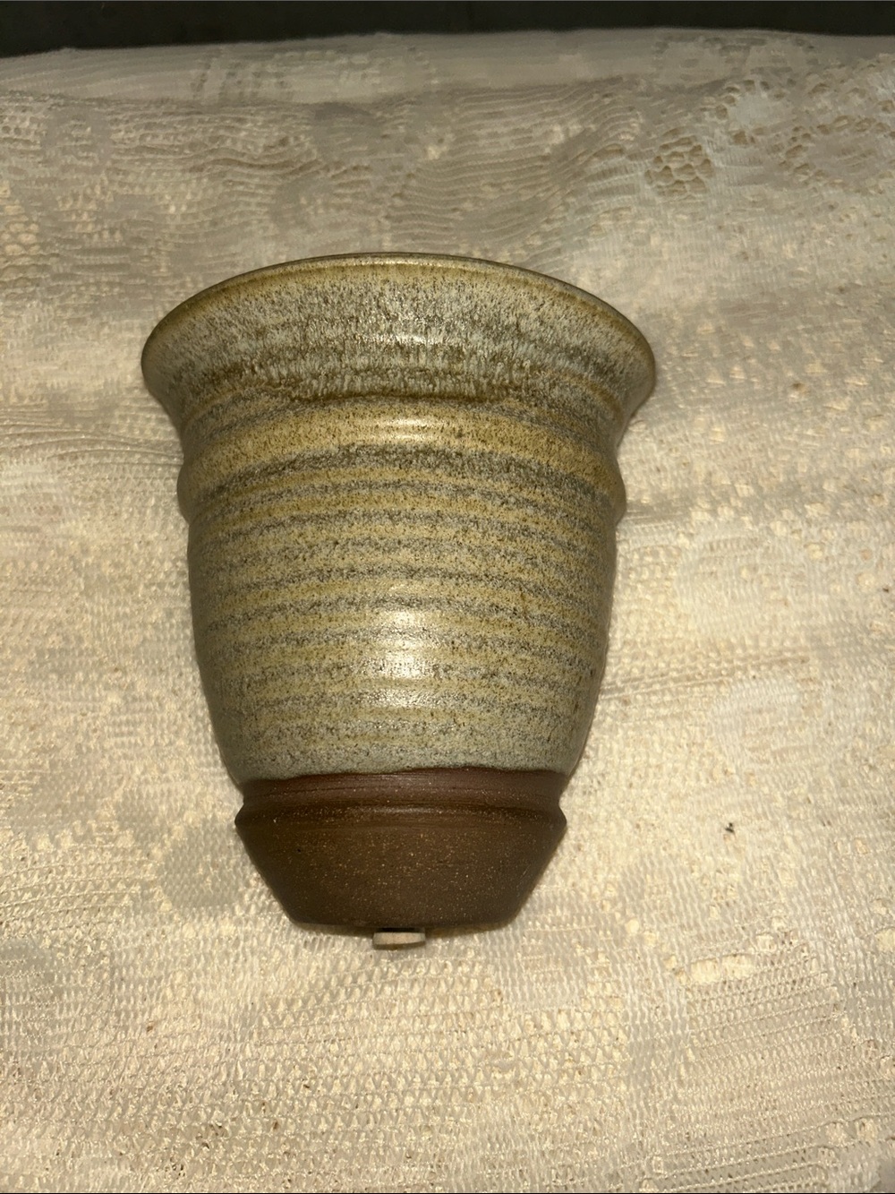 Handcrafted Ceramic Planter/Wall Pocket 2012